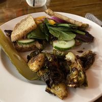 Hummus Panini  at Bucha Brewhouse and Bistro in Princeton