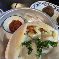 Sabich at Hummus Chiang Mai in Chiang Mai