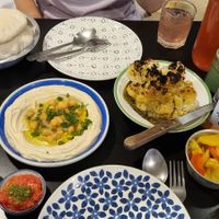 Hummus, cauliflower at Hummus Chiang Mai in Chiang Mai