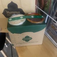 takeaway box   at Hummus Chiang Mai in Chiang Mai
