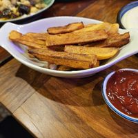 Fries at Hummus Chiang Mai in Chiang Mai