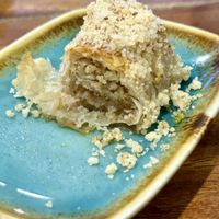 Complimentary baklava   at Hummus Chiang Mai in Chiang Mai