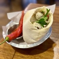 Falafel sandwich   at Hummus Chiang Mai in Chiang Mai