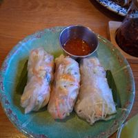 Summer rolls at Rosa's Thai Cafe in Liverpool
