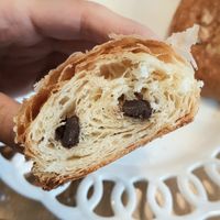pain au chocolat - inside at OOH Breado - Sangdo-dong - 우부래도 상도점 in Seoul