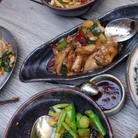 Some of the 8 part tasting menu! at Waipo in Stockholm