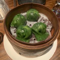 Bo Cai Jiao Zi
 Spinach and vegan protein at Waipo in Stockholm