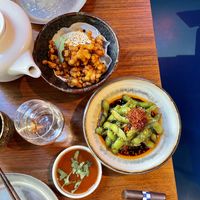 Sojabönor och majstempura at Waipo in Stockholm