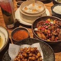 Several of the vegan options at Waipo in Stockholm