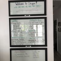 Menu at Origin  in San Pedro