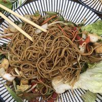 Chow mein at Bangkok Cafe in Antibes