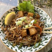 This was the pad Thai by very loose definition  at Bangkok Cafe in Antibes