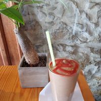 Avocado Green Smoothie. Simply Specify Vegan preference at Bangkok Cafe in Antibes