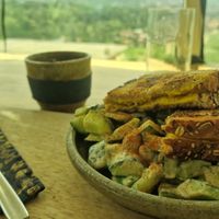  at Inzora Rooftop Café in Kigali