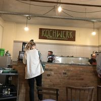 Self service   at Kochwerk (Veganes Bistro) in Goerlitz