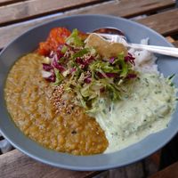 Vegetable Tandoori at Kochwerk (Veganes Bistro) in Goerlitz