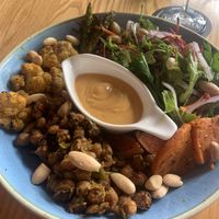Vegan Buddha bowl  at Sandstone Point Hotel in Sandstone Point