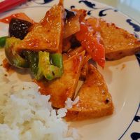 General Tso tofu at New Peking Wok in Federal Way