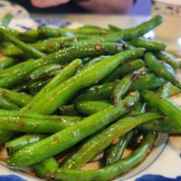 Spicy green beans at New Peking Wok in Federal Way