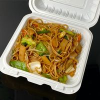 vegetable lo mein - no mushrooms (takeout) at New Peking Wok in Federal Way