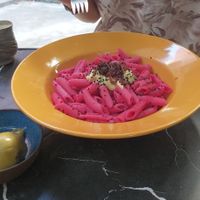 Tasty pasta although a bit basic at Bordo Bina in Canakkale