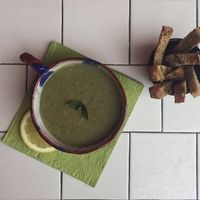 Soup 💜 at Bordo Bina in Canakkale