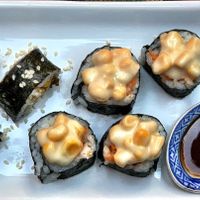 Vegan sushi  at Bordo Bina in Canakkale