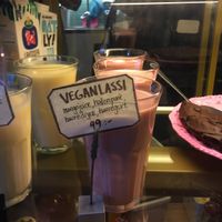 Vegan smoothie 🌱 at Cafe Blå Lotus in Stockholm