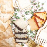 Vegan Cheese Platter at Two Monkeys in Copenhagen