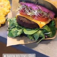 Beyond burger at Two Monkeys in Copenhagen