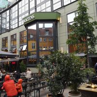 It's located inside this building at Two Monkeys in Copenhagen