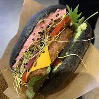 Burger  at Two Monkeys in Copenhagen