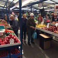 Fruits and vegetables at Stary Kleparz in Krakow