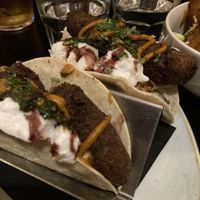 African tacos  at Safari Lounge in Edinburgh