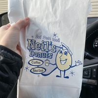 Neil’s donuts at Neil's Donuts in Wallingford