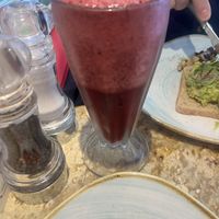 Berry smoothie  at Oriel in Poole