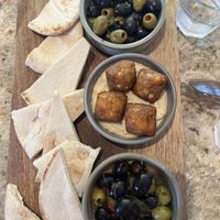 Mediterranean platter   at Oriel in Poole