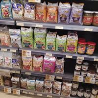 Vegan granolas at Veritas in Madrid