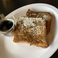 Vegan French Toat at Mom's Diner in Syracuse