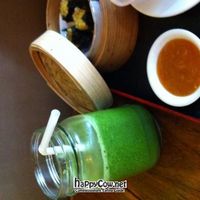 power chlorophyll drink at Woods Bio Marche in Kuala Lumpur