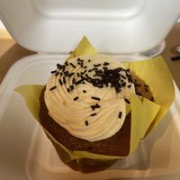 vegan lemon cake at Phoenix Café in Findhorn