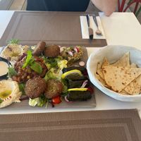Vegan platter for 2 at Byblos in Mellieha