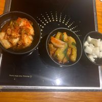 Side dish comes with your kitchen food  at Secret Garden Korean and Japanese in Syracuse