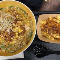 Curry taste ramen witb spicy miso mac n cheeze  at REDWHITE BONELESS RAMEN - Boston in Boston