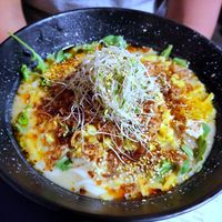 Miso soup signature ramen at REDWHITE BONELESS RAMEN - Boston in Boston