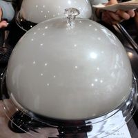 Signature smoking process at REDWHITE BONELESS RAMEN - Boston in Boston