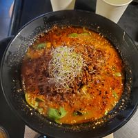 Red hot miso at REDWHITE BONELESS RAMEN - Boston in Boston