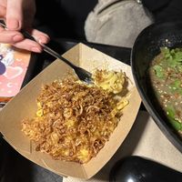 Truffle Mac & cheese  at REDWHITE BONELESS RAMEN - Boston in Boston