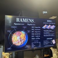 Menu  at REDWHITE BONELESS RAMEN - Boston in Boston