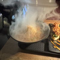 “Special” version with smoke   at REDWHITE BONELESS RAMEN - Boston in Boston